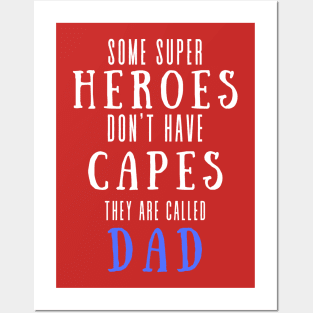 Super Hero Dad Posters and Art